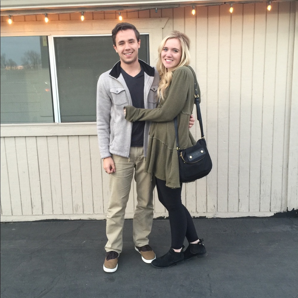 Freepeople tiered trapeze jacket in OLIVE- SOLDOUT